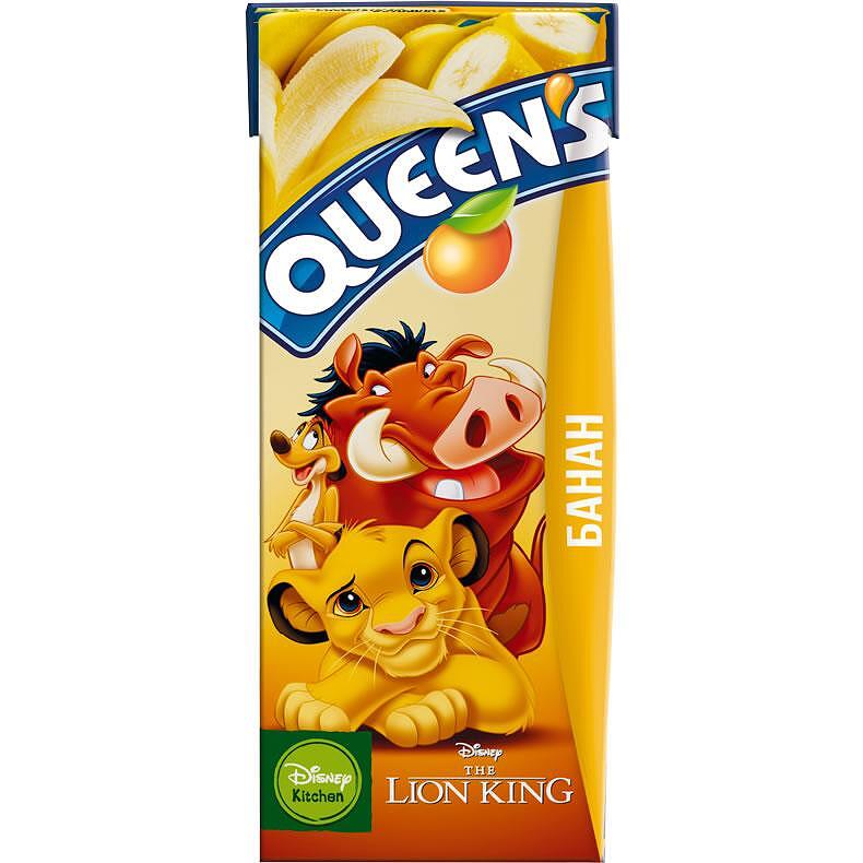 Queen's Disney сок банан (200 мл)