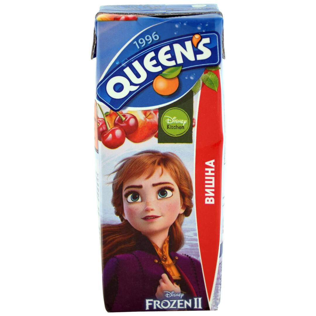 Queen's Disney сок вишна (200 мл)