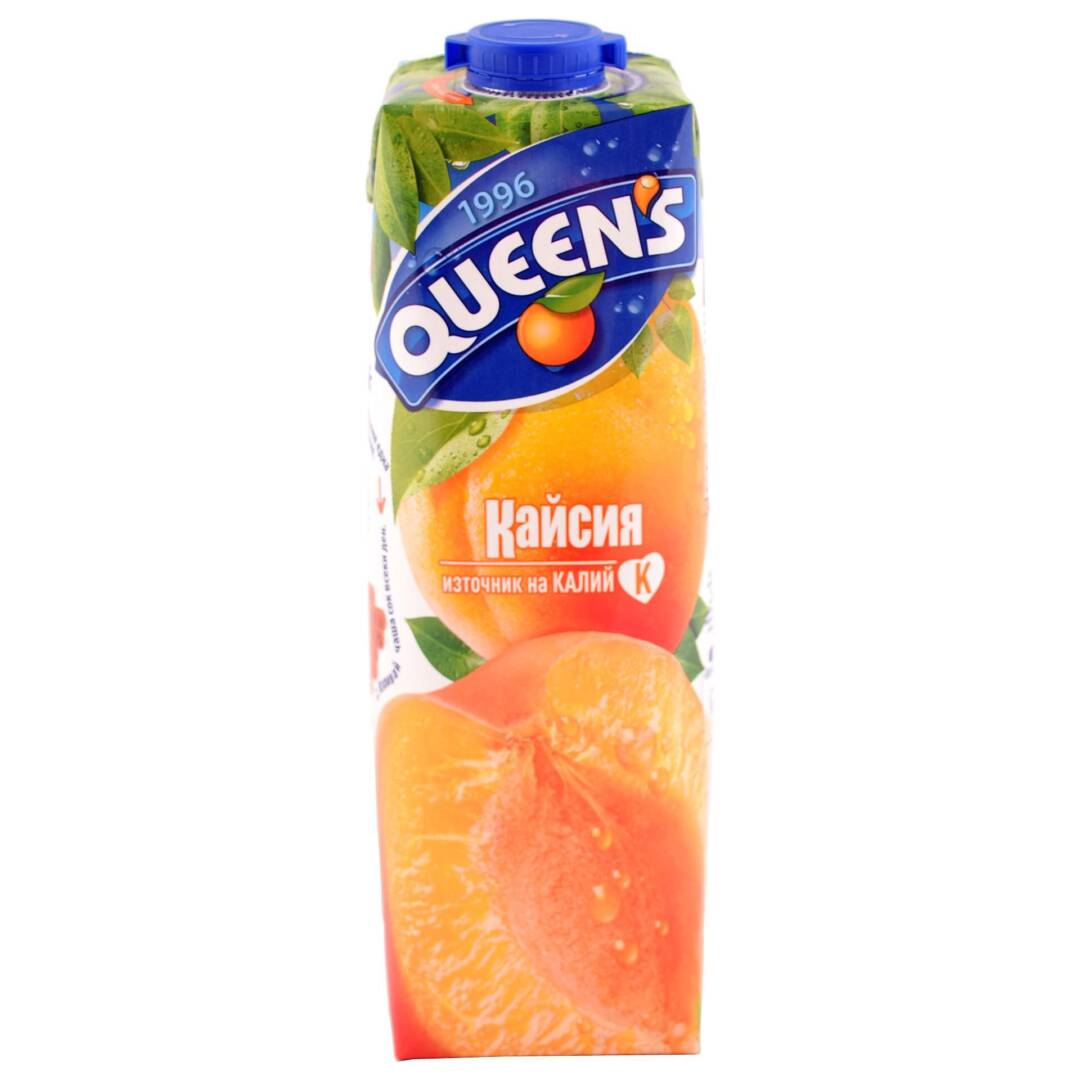 Queen's сок кайсия 15% (1 л)