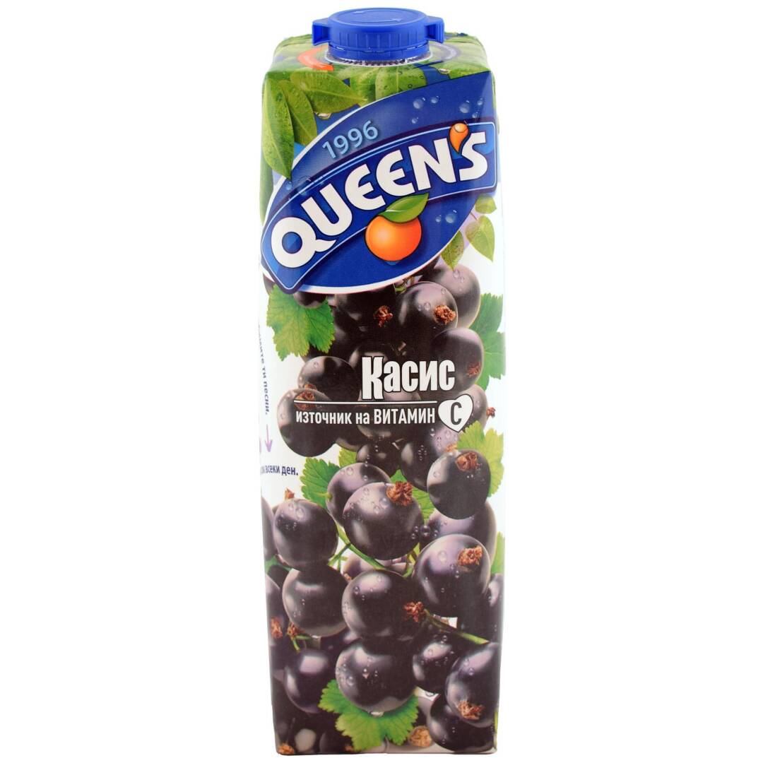 Queen's сок касис 12% (1 л)