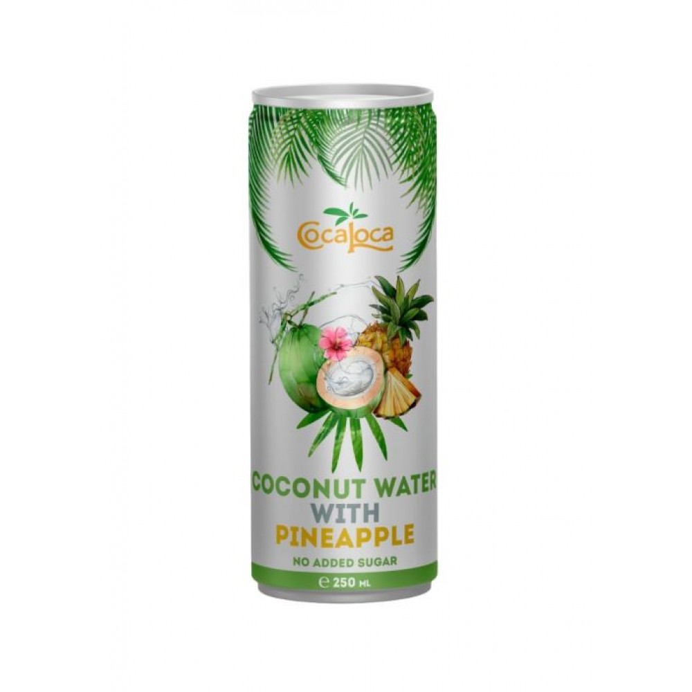 kokosova voda s ananas